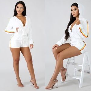 Windbreaker Short Set